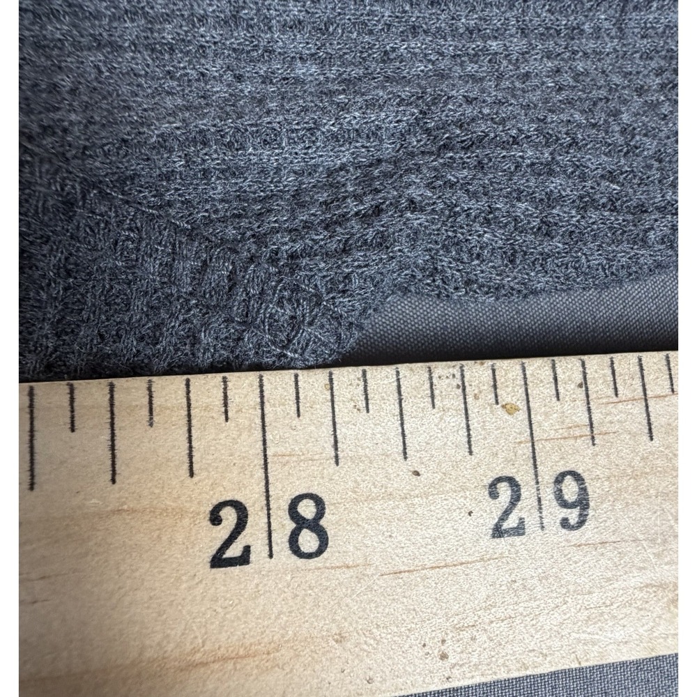 Rocawear Men's 4XLT Gray Thermal Waffle Knit Long Sleeve Shirt Y2K - Picture 6 of 7